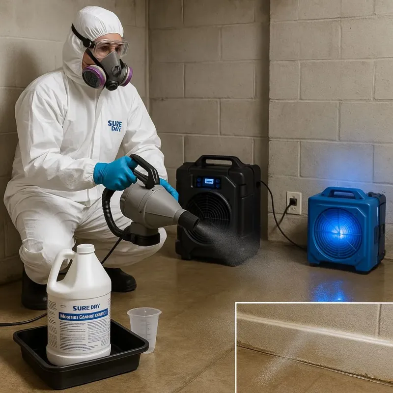Sanitization and Odor Removal process in Moscow Mills, MO